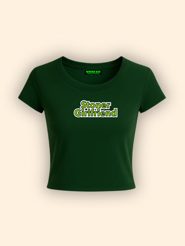 Stoner Girlfriend It Girl Baby tee for Women