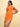 Bright Orange Tennis Dress dress Burger Bae XS Bright Orange