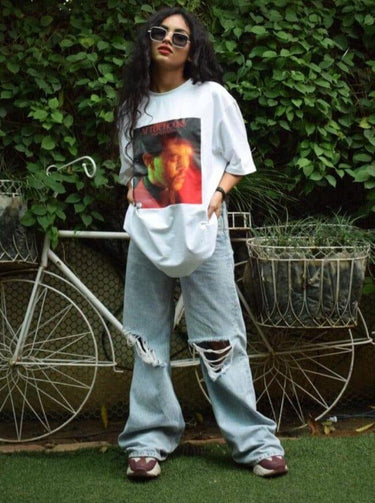 The Weeknd After Hours Oversized Tee (T-shirt) Oversized T-shirt Burger Bae