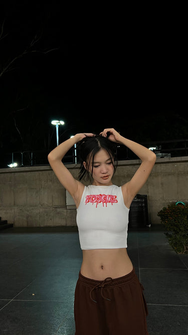 Toxic - Burger Bae Crew neck Rachel Tank - BurgerBae