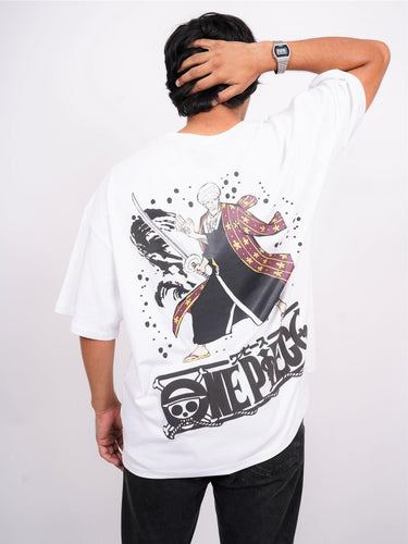 Trafalgar Law Drop Sleeved Tee (T-shirt For Men) - BurgerBae