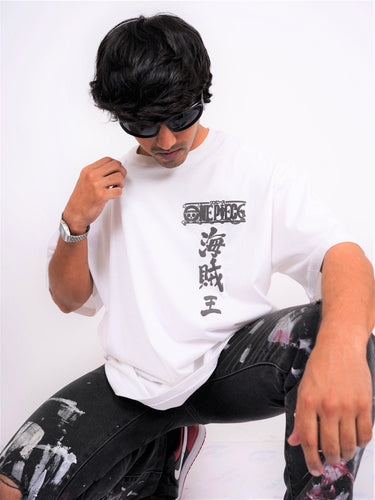 Trafalgar Law Drop Sleeved Tee (T-shirtΒ For Men) - BurgerBae