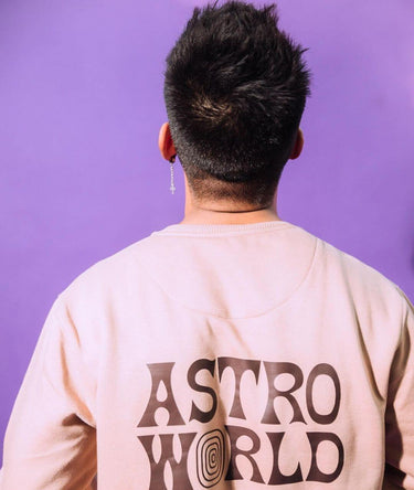 Travis Scott Astro World Sweatshirt Sweatshirt Burger Bae