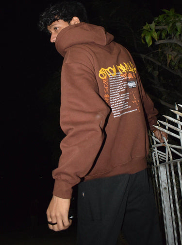 Travis Scott Stop Trying To Be God Hoodie For Men Hoodies Burger Bae S Coffee Brown