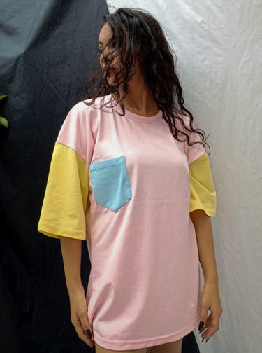 Retro Oversized Tee (T-shirt) Oversized T-shirt Burger Bae