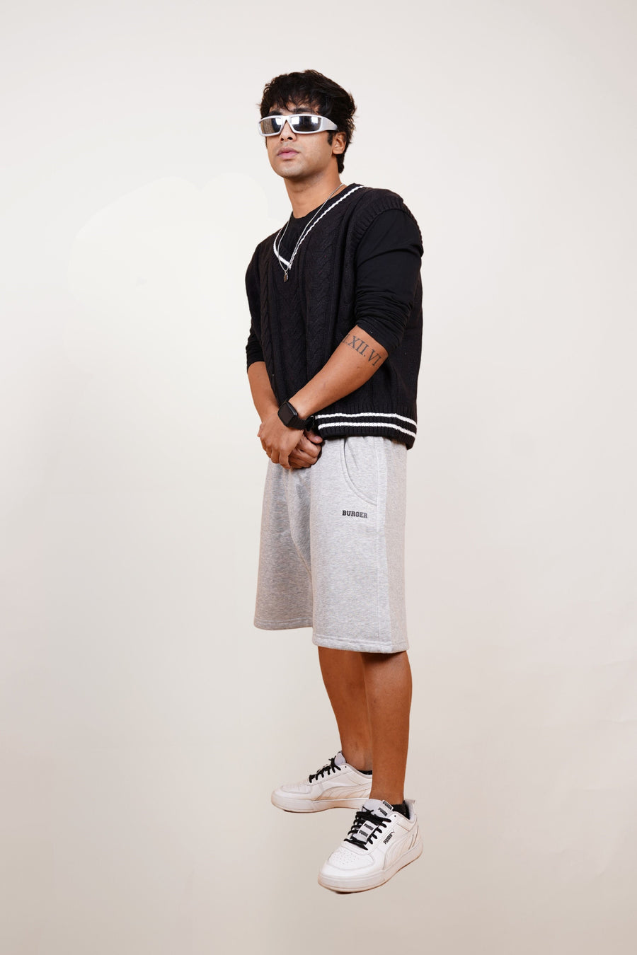 Adam relaxed fit sweat shorts for men