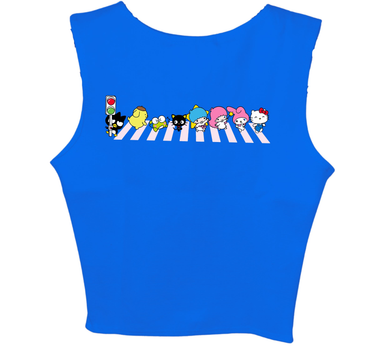Sanrio Crossing : Burger Bae Sleeveless Rachel Tank For Women