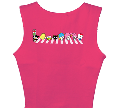Sanrio Crossing : Burger Bae Sleeveless Rachel Tank For Women