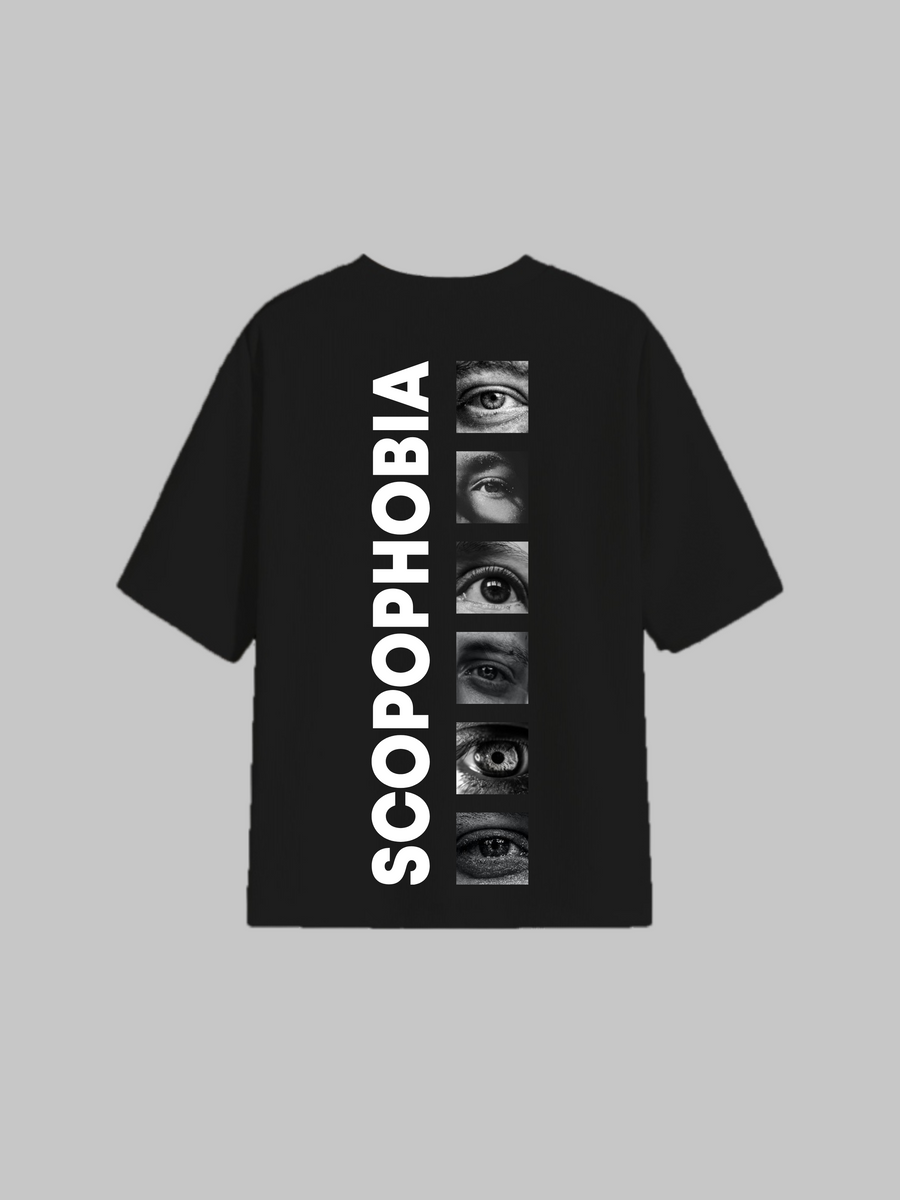 The scopophobia tee - Vision Drop Sleeved Unisex tee (T-shirt)