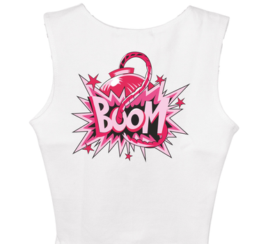 Boom : Burger Bae Sleeveless Rachel Tank For Women