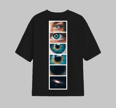 The deeper look : Vision Drop Sleeved  tee   For Men and Women