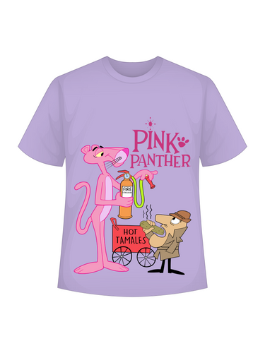 Pink Panther & The Inspector : Regular  Tee   For Men and Women