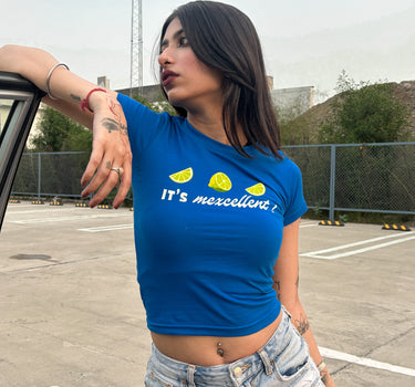 Mexellent limo  it Girl baby tee