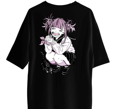 Himiko Toga My Hero Academia : Burger Bae Oversized  Tee For Men and Women