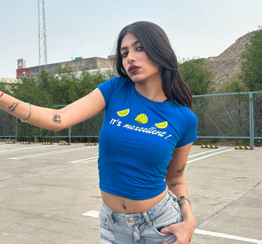 Mexellent limo  it Girl baby tee