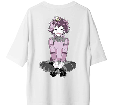IzuKu Midoriya My hero acdemia : Burger Bae Oversized  Tee For Men and Women
