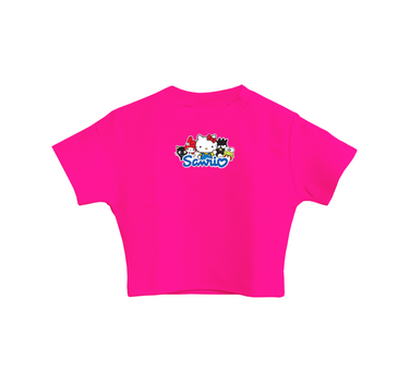 Sanrio Family : Burger bae Baby Tee For Women