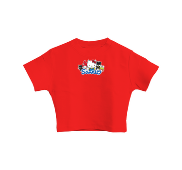 Sanrio Family : Burger bae Baby Tee For Women