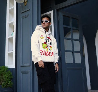 Falala : Heavyweight Baggy Hoodie For Men