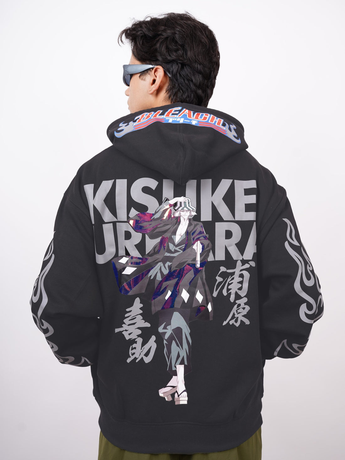 Kisuke Urhara (Reflective) - Bleach Heavyweight Baggy Hoodie For Men and Women