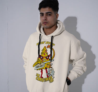 Rockin Around The Christmas Tree : Heavyweight Baggy Hoodie For Men and Women