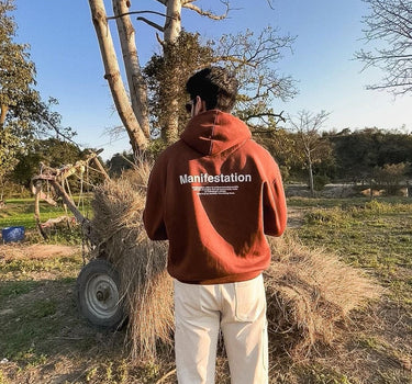 Manifestation : Heavyweight Baggy Hoodie For Men and Women
