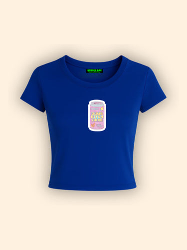 Dumb Bitch Juice It Girl Baby tee for Women