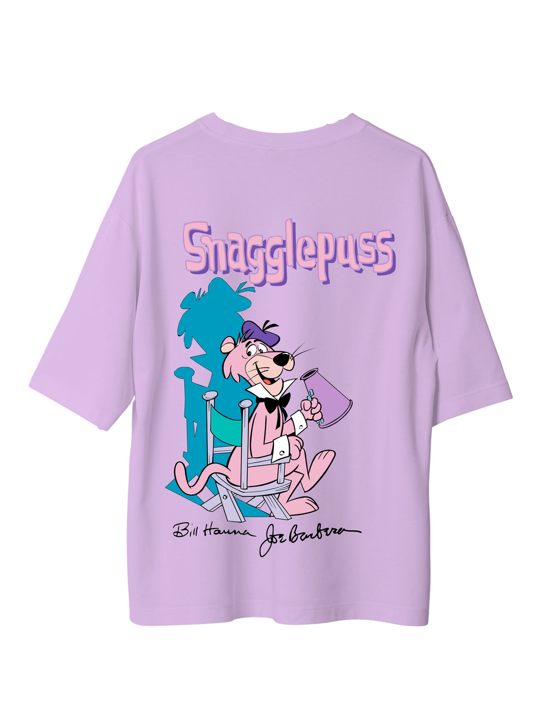 Snagglepuss - Burger Bae Oversized  Tee For Men and Women