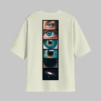 The deeper look - Vision Drop Sleeved Unisex tee (T-shirt)