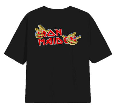 Power Slave (Reflective) : Iron Maiden Drop Sleeved  Tee For Men and Women