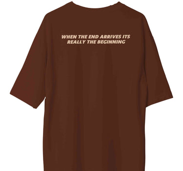 The Travis Scott : Dystopia: Burger Bae Oversized Tee For Men