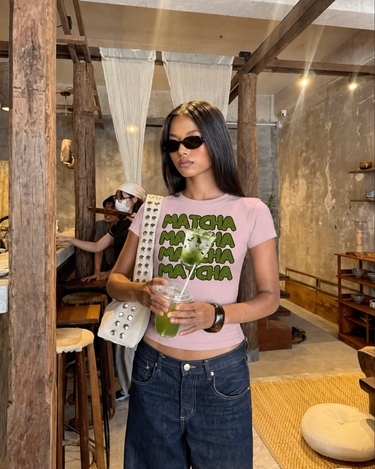 Matcha Matcha Matcha It Girl Baby tee for Women
