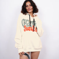 Christmas junkie heavyweight baggy hoodie For Men and Women