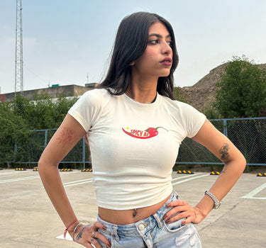 Spicy AF it girl baby tee