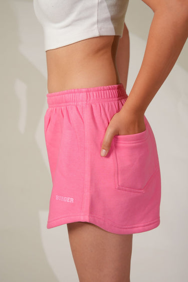 Kelly Sweat Shorts (Bubblegum Pink) for women