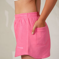 Kelly Sweat Shorts (Bubblegum Pink) for women