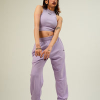 Gathered Jogger/Tracks (Lavender) For Men And Women