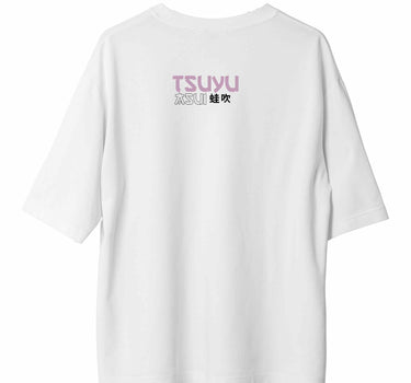 Tsuya Asui My Hero Academia : Burger Bae Oversized  Tee For Men and Women