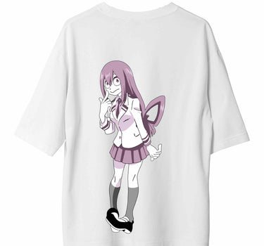 Tsuya Asui My Hero Academia : Burger Bae Oversized  Tee For Men and Women