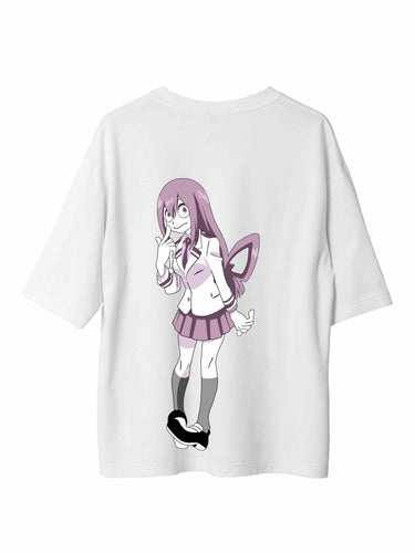 Tsuya Asui My Hero Academia : Burger Bae Oversized  Tee For Men and Women