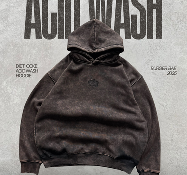 Diet Coke Acid Wash Hoodie