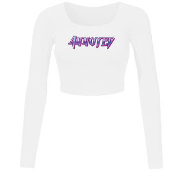 Annoyed : Burger Bae Round Neck Y2k Top For Women