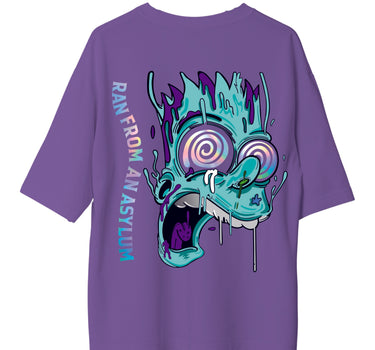 Bart On Acid : Burger Bae Oversized Tee For Men and Women