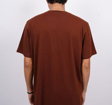 Basic : Burger Bae Round Neck Oversized Tee For Men