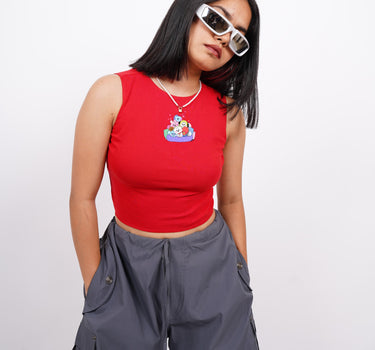 Bt21 Friends  : Burger Bae Sleeveless Rachel Tank For Women