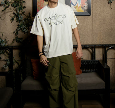 The made you look tee : Vision Drop Sleeved tee For Men and Women