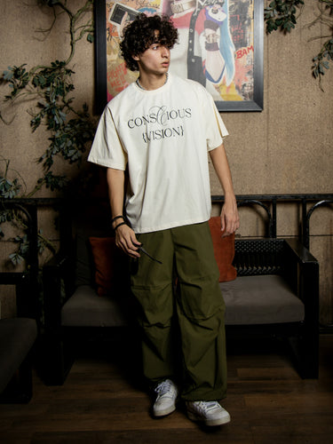 The made you look tee : Vision Drop Sleeved tee For Men and Women