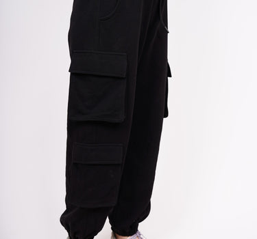 Black Seoul Cargo Tracks For Men And Women