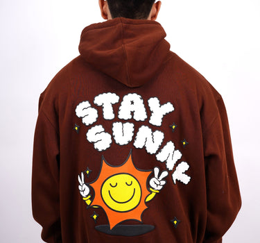 Stay Sunny : Heavyweight Baggy Hoodie For Men and Women