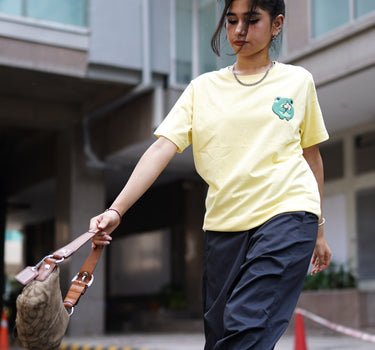 Hey It's Ok : Drop:Sleeved Tee For Men and Women